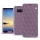 Custodia in pelle Samsung Galaxy Note8 - Lilas - Couture ( Nappa - Pantone 2645U ) 