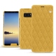 Capa em pele Samsung Galaxy Note8 - Mimosa - Couture ( Pantone 141C ) 