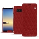 Capa em pele Samsung Galaxy Note8 - Tomate - Couture ( Pantone 187C ) 