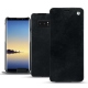 Samsung Galaxy Note8 leather case - Dark vintage ( Roughtcut - Black#5256 ) 