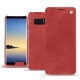 Custodia in pelle Samsung Galaxy Note8 - Cerise vintage ( Pantone 185C ) 