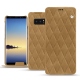 Housse cuir Samsung Galaxy Note8 - Sable vintage - Couture