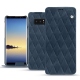 Samsung Galaxy Note8 leather case - Jean vintage - Couture