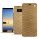 Capa em pele Samsung Galaxy Note8 - Serpent sabbia