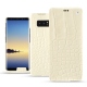 Capa em pele Samsung Galaxy Note8 - Crocodile milk