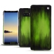 Capa em pele Samsung Galaxy Note8 - Vert Patine