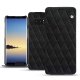 Custodia in pelle Samsung Galaxy Note8 - Negre poudro - Couture