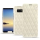 Custodia in pelle Samsung Galaxy Note8 - Blanc escumo - Couture