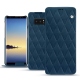 レザーケース Samsung Galaxy Note8 - Blu mediterran - Couture