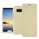 Housse cuir Samsung Galaxy Note8 - Beige PU