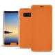 Housse cuir Samsung Galaxy Note8 - Orange PU