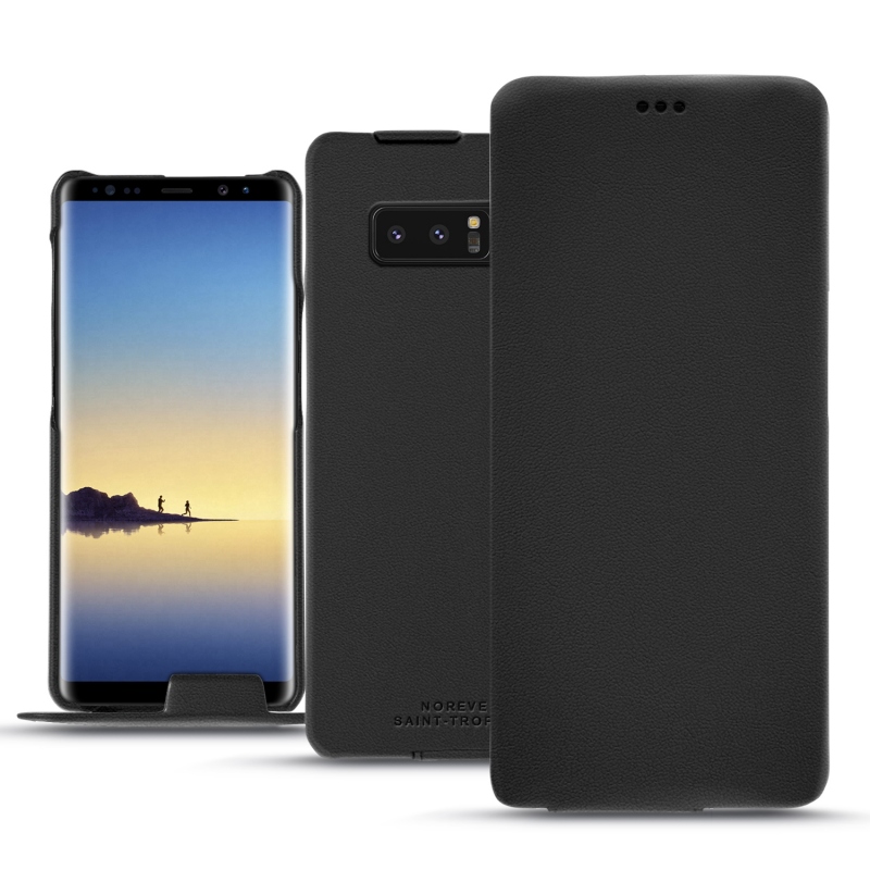 Housse cuir Samsung Galaxy Note8 - Noir PU