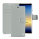 レザーケース Samsung Galaxy Note8 - Gris ( Nappa - Pantone W428C ) 