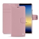 Housse cuir Samsung Galaxy Note8 - Rose ( Nappa - Pantone 2365C ) 