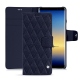 Housse cuir Samsung Galaxy Note8 - Cobalt - Couture ( Pantone 2766C ) 