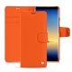 レザーケース Samsung Galaxy Note8 - Orange fluo
