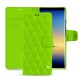 Funda de piel Samsung Galaxy Note8 - Vert fluo - Couture