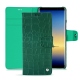 Capa em pele Samsung Galaxy Note8 - Crocodile pino