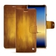 Housse cuir Samsung Galaxy Note8 - Doré Patine