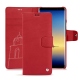 Samsung Galaxy Note8 leather case - Rouge troupelenc