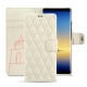 レザーケース Samsung Galaxy Note8 - Blanc escumo - Couture