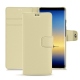 Housse cuir Samsung Galaxy Note8 - Beige PU