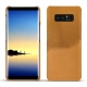 Capa em pele Samsung Galaxy Note8 - Or Maïa ( Pantone 871C ) 
