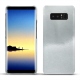 Custodia in pelle Samsung Galaxy Note8 - Platinium ( Pantone 877C ) 