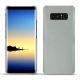 Lederschutzhülle Samsung Galaxy Note8 - Gris ( Nappa - Pantone W428C ) 