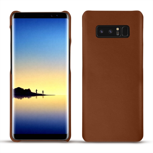 硬质真皮保护套 Samsung Galaxy Note8Marron ( Nappa - Pantone #8B4720 ) 