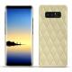 Samsung Galaxy Note8 leather cover - Beige - Couture ( Nappa - Pantone 7502C ) 
