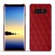 Funda de piel Samsung Galaxy Note8 - Rouge - Couture ( Nappa - Pantone 199C ) 