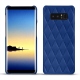 Funda de piel Samsung Galaxy Note8 - Bleu océan - Couture ( Nappa - Pantone 293C ) 