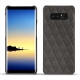 Funda de piel Samsung Galaxy Note8 - Anthracite - Couture ( Pantone 424C ) 