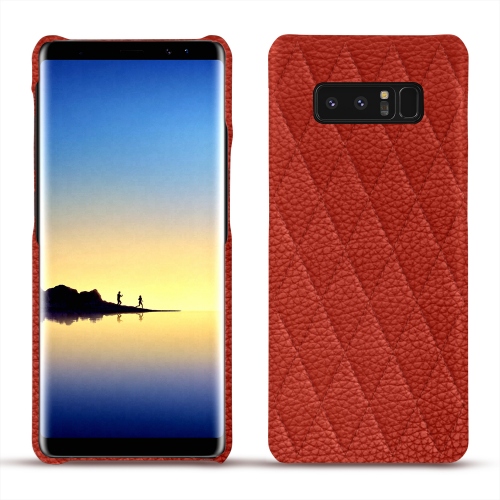 硬质真皮保护套 Samsung Galaxy Note8Papaye - Couture ( Pantone #b54317 ) 