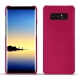 Custodia in pelle Samsung Galaxy Note8 - Rose fluo