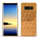 Funda de piel Samsung Galaxy Note8 - Or Maïa - Couture