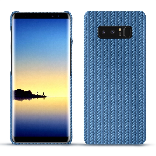 Funda de piel Samsung Galaxy Note8Abaca ishia ( Pantone #395775 ) 