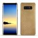 Samsung Galaxy Note8 leather cover - Serpent sabbia