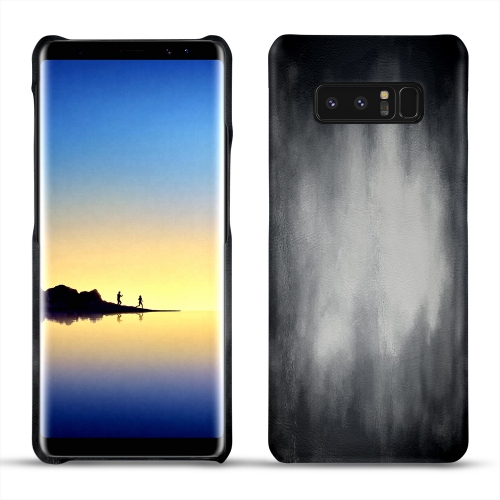 硬质真皮保护套 Samsung Galaxy Note8Gris Patine