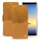 Lederschutzhülle Samsung Galaxy Note8 - Or Maïa ( Pantone 871C ) 