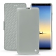 Lederschutzhülle Samsung Galaxy Note8 - Gris ( Nappa - Pantone W428C ) 