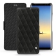 Funda de piel Samsung Galaxy Note8 - Noir - Couture ( Nappa - Black ) 