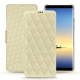 Capa em pele Samsung Galaxy Note8 - Ivoire - Couture ( Sleek P C12 - White ) 