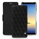 Capa em pele Samsung Galaxy Note8 - Ebène - Couture ( Sleek P C12 - Black ) 