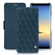 Lederschutzhülle Samsung Galaxy Note8 - Indigo - Couture ( Pantone 303U ) 