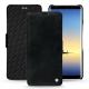 Lederschutzhülle Samsung Galaxy Note8 - Dark vintage ( Roughtcut - Black#5256 ) 