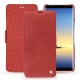 Capa em pele Samsung Galaxy Note8 - Cerise vintage ( Pantone 185C ) 