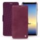 Housse cuir Samsung Galaxy Note8 - Prune vintage ( Pantone 512C ) 