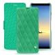 Samsung Galaxy Note8 leather case - Menthe vintage - Couture